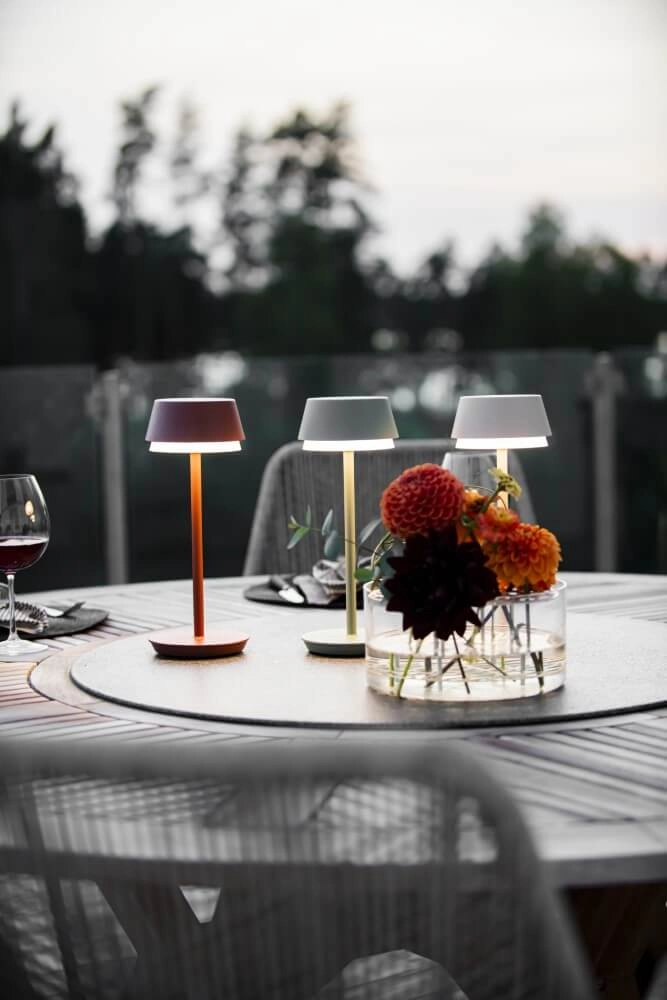 Table lamp Lyon terracotta with RGB function KonstSmide 7318307830965
