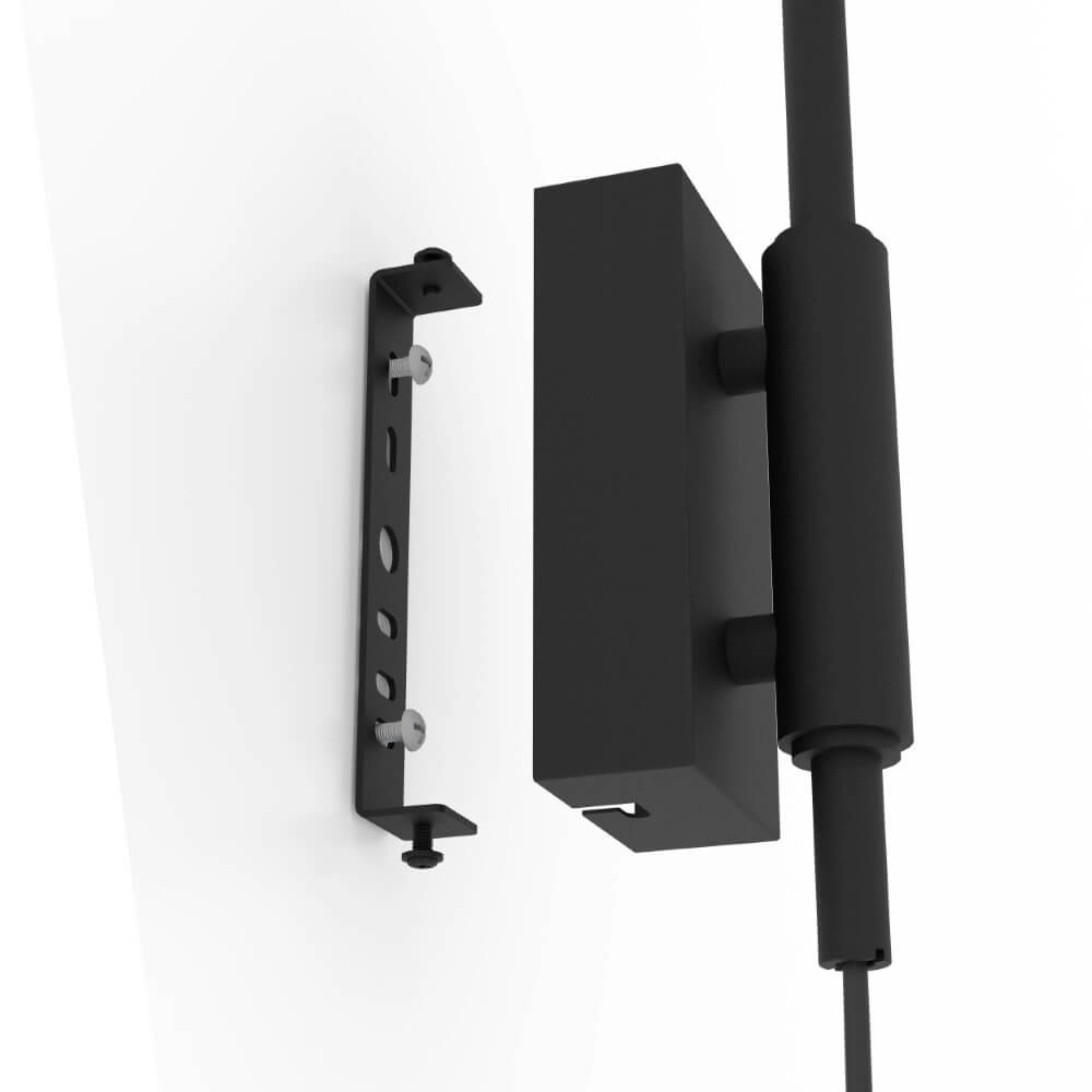 Grey wall lamp Matlock with black Eglo 9002759438432