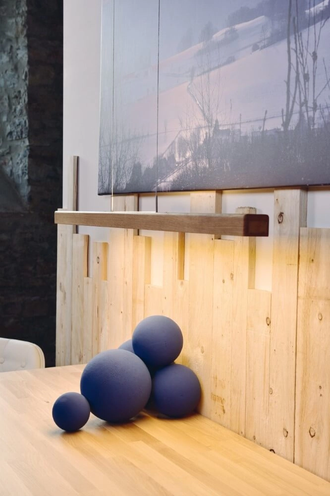 Pendant lamp up & down Leonora 121 cm - oak oiled HerzBlut 4021273026265