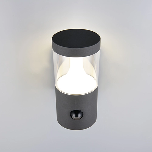 Wall lamp Tagus anthracite with sensor Trio 4017807686821
