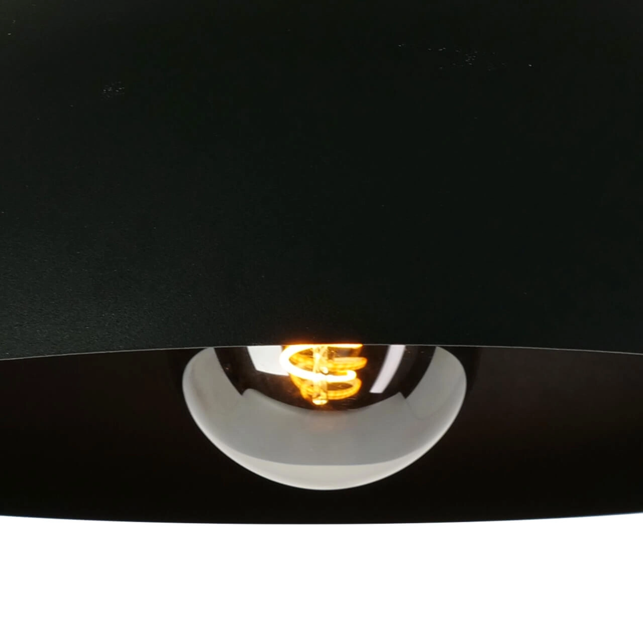 Bedroom ceiling lamp Mogano black Ø 40cm Eglo 9002759436377