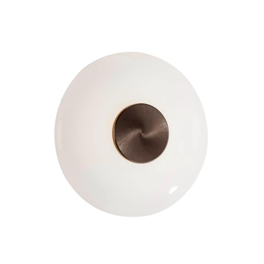 Design wall lamp Pure Vitrum brown Paul Neuhaus 4012248382493