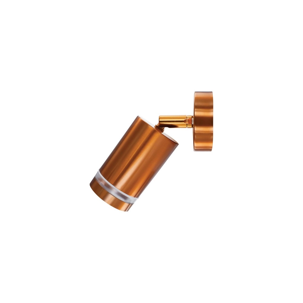 Directional wall spot Opden Red copper - 1x GU10 Lyora 5055788285748