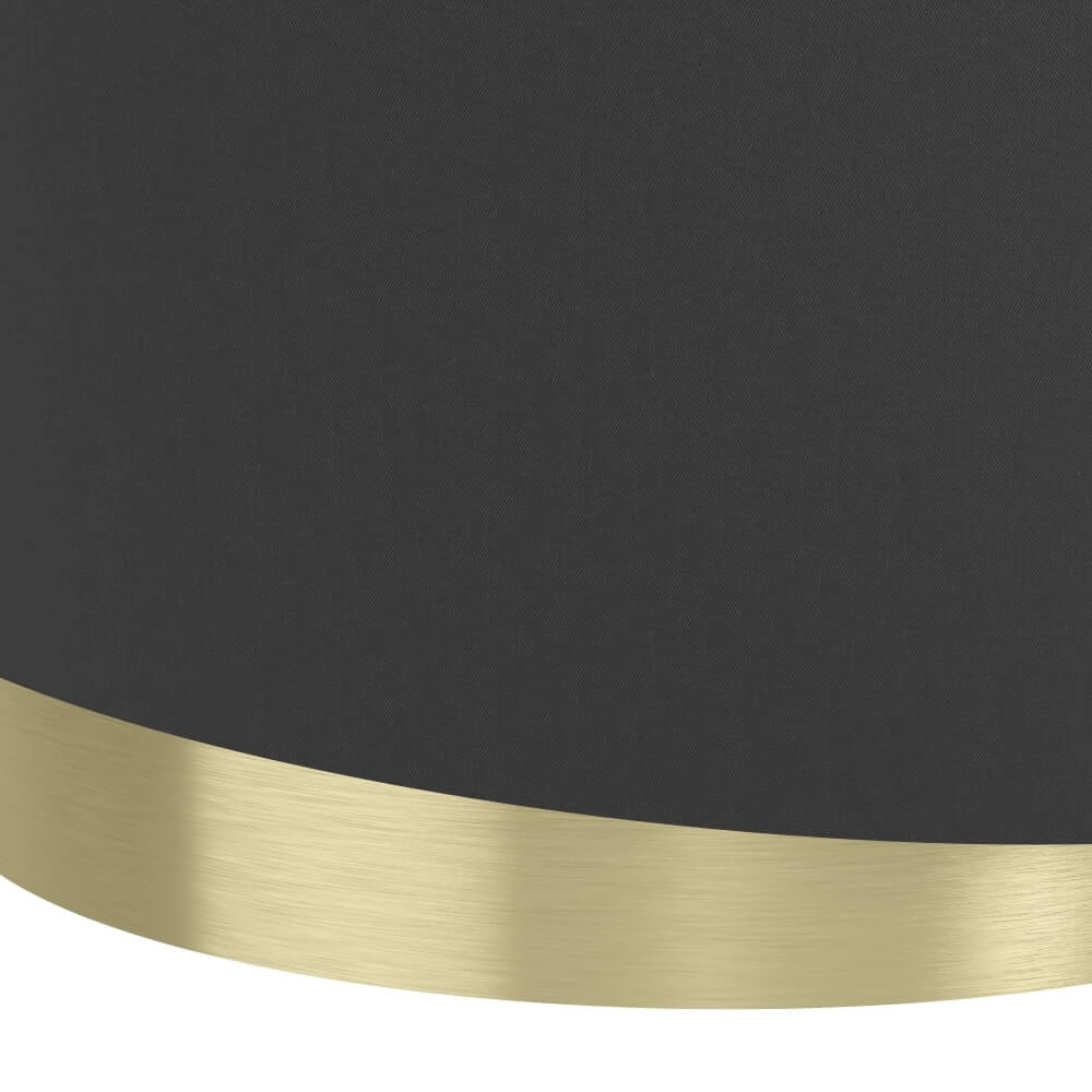 Hanging lamp black with gold Manderline Ø 45cm Stars of Light 9002759399252