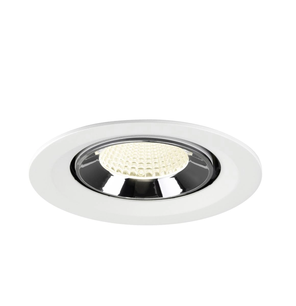 Recessed spotlight Numinos Gimble M white/chrome 4000K - 40deg SLV 4024163311632