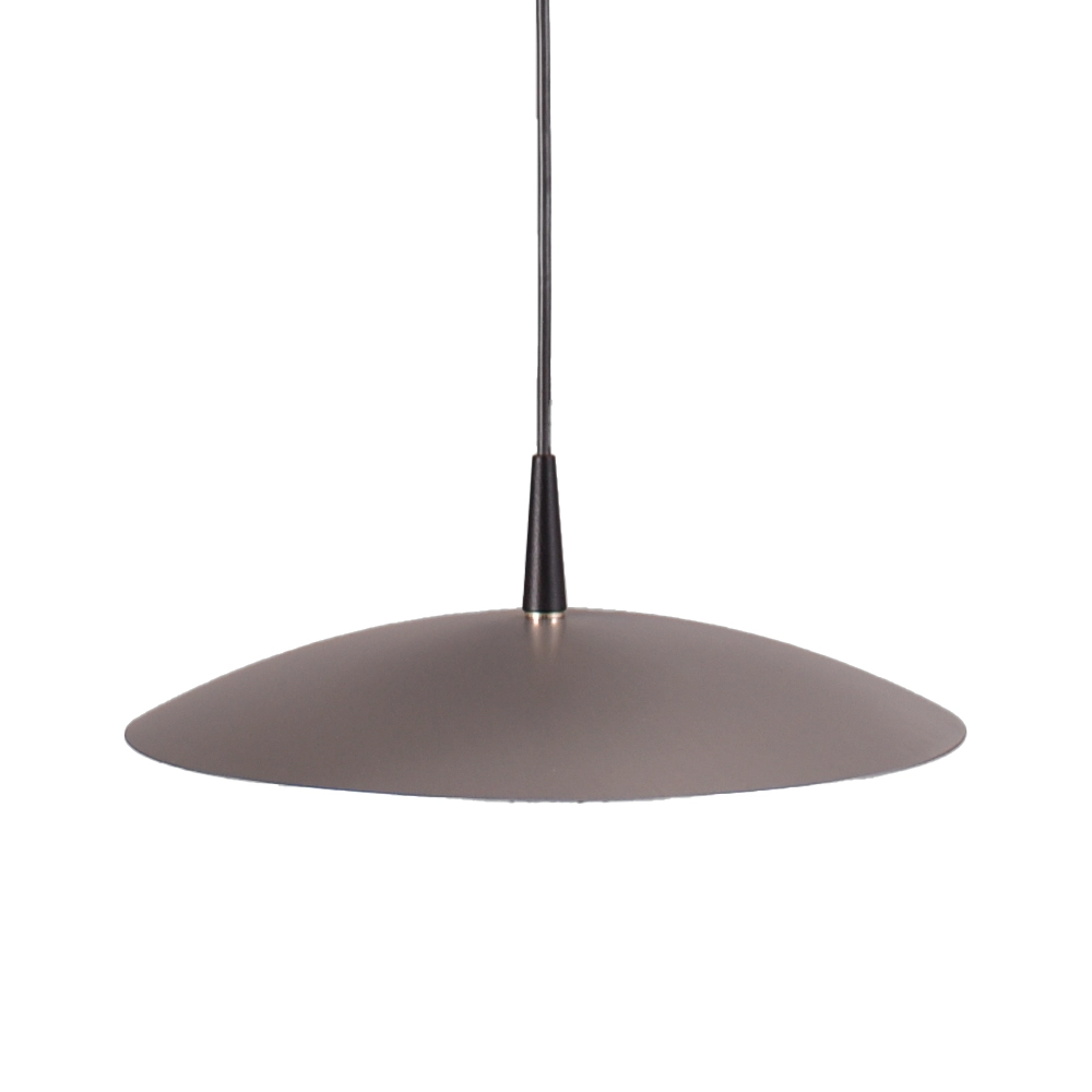 Pendant lamp Scala Ø 25cm black with nickel Masterlight 8718121325842