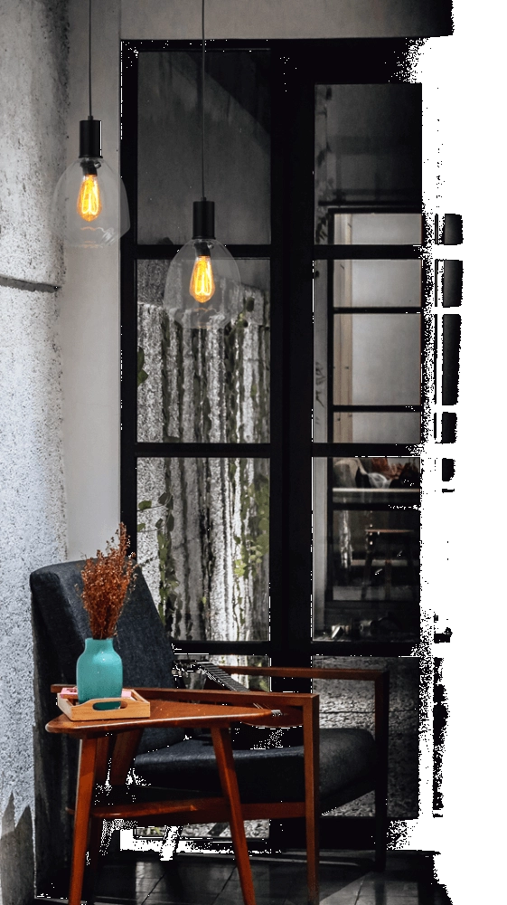Hanging lamp black Porto with Nicolette clear glass - Ø 20cm Masterlight 8718121269368