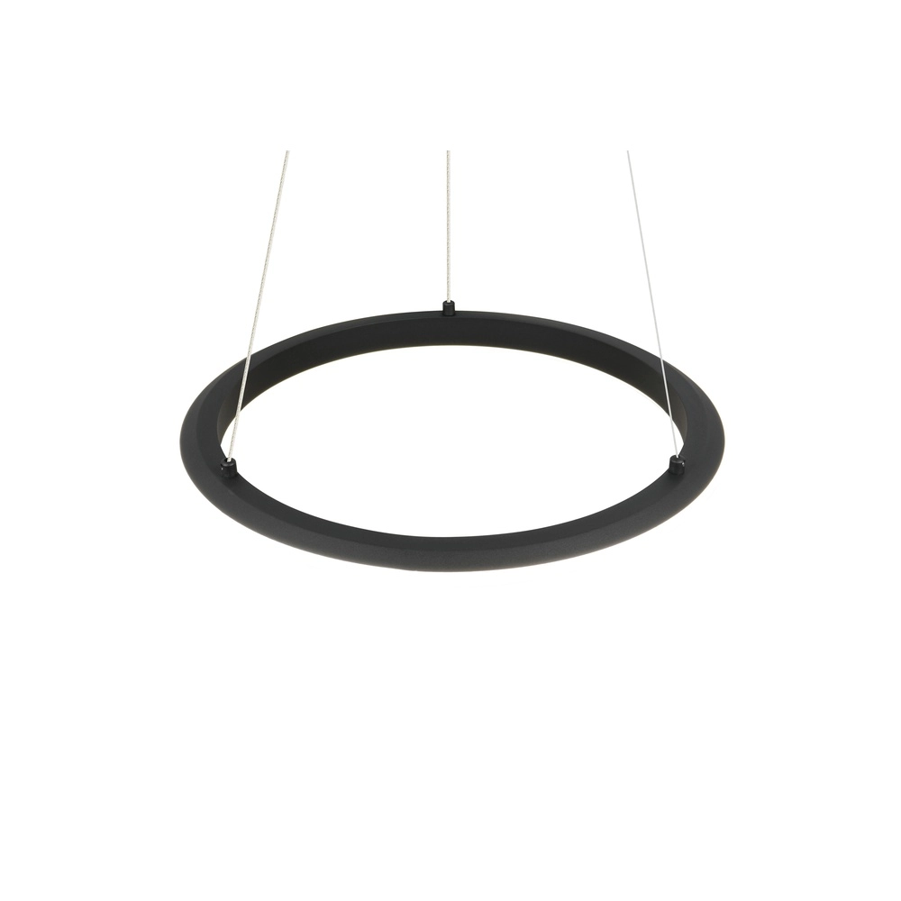 Pendant lamp Amador black Ø 45cm Trio 4017807656626