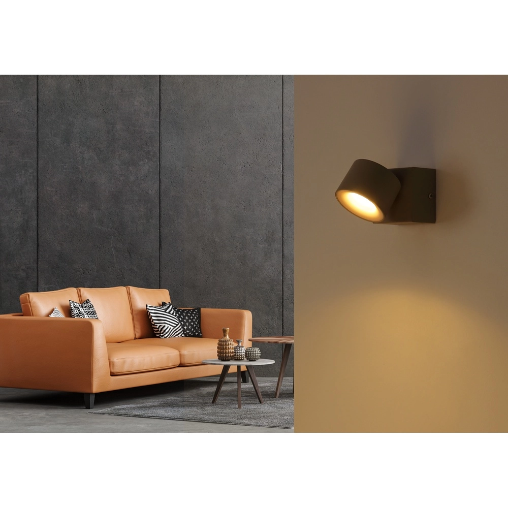 Wall spotlight Rae sand brown Globo 9007371575862