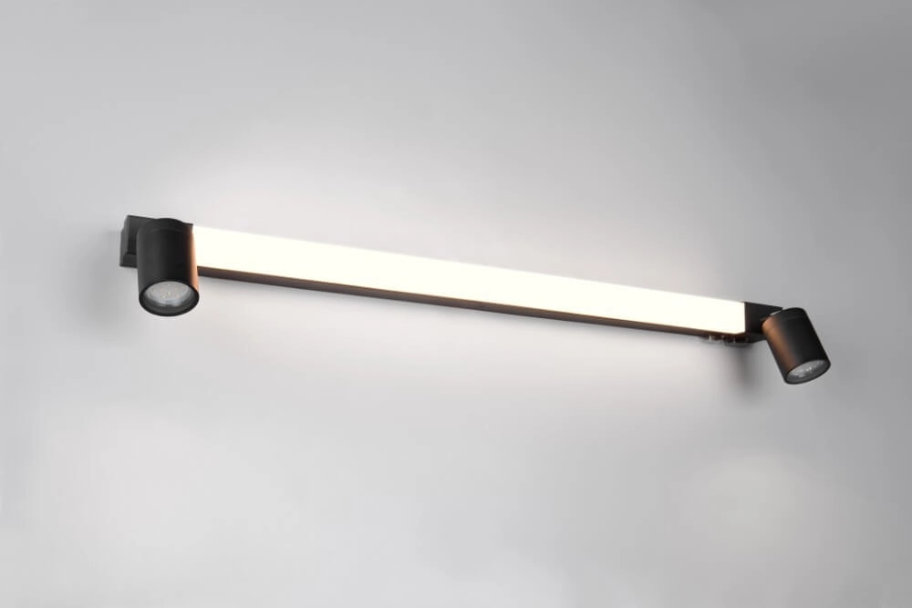 Mirror lamp Enrico 90cm - black Trio 4017807615654