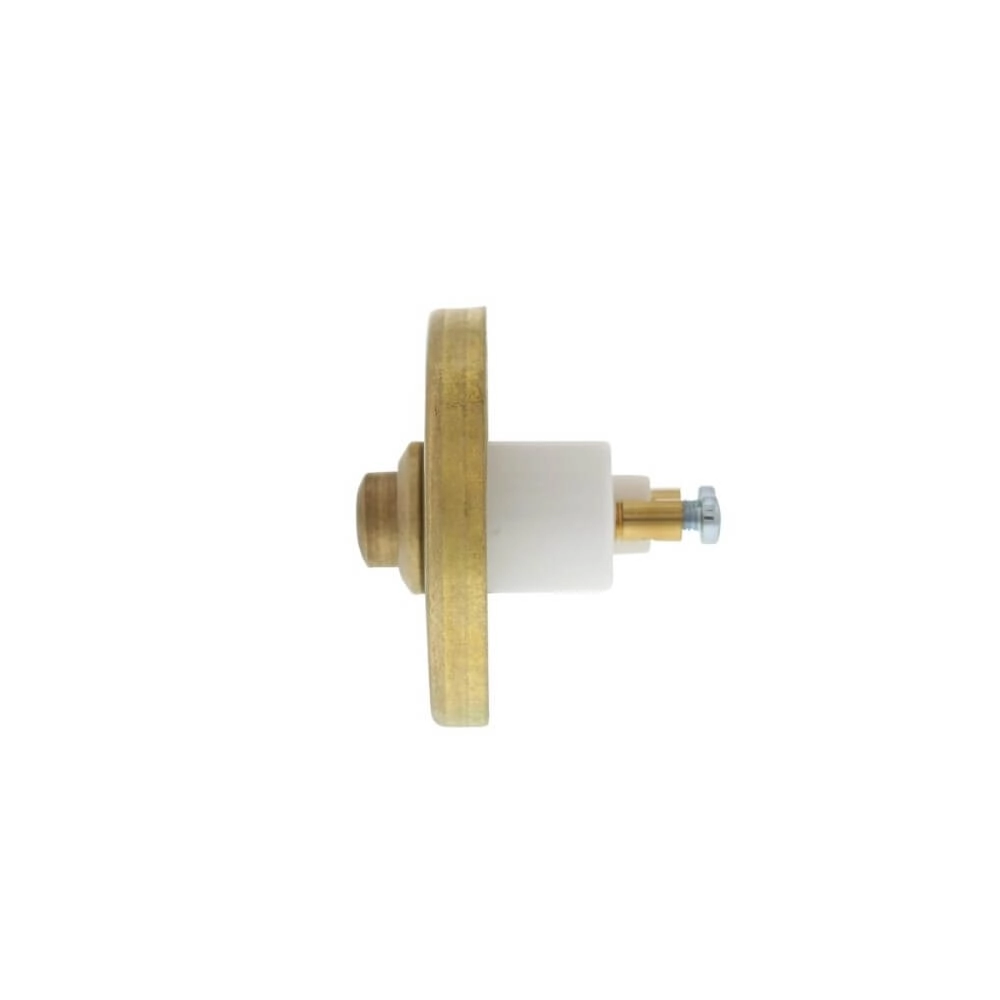Round doorbell Chimea brass tumbled Intersteel 8714186119549
