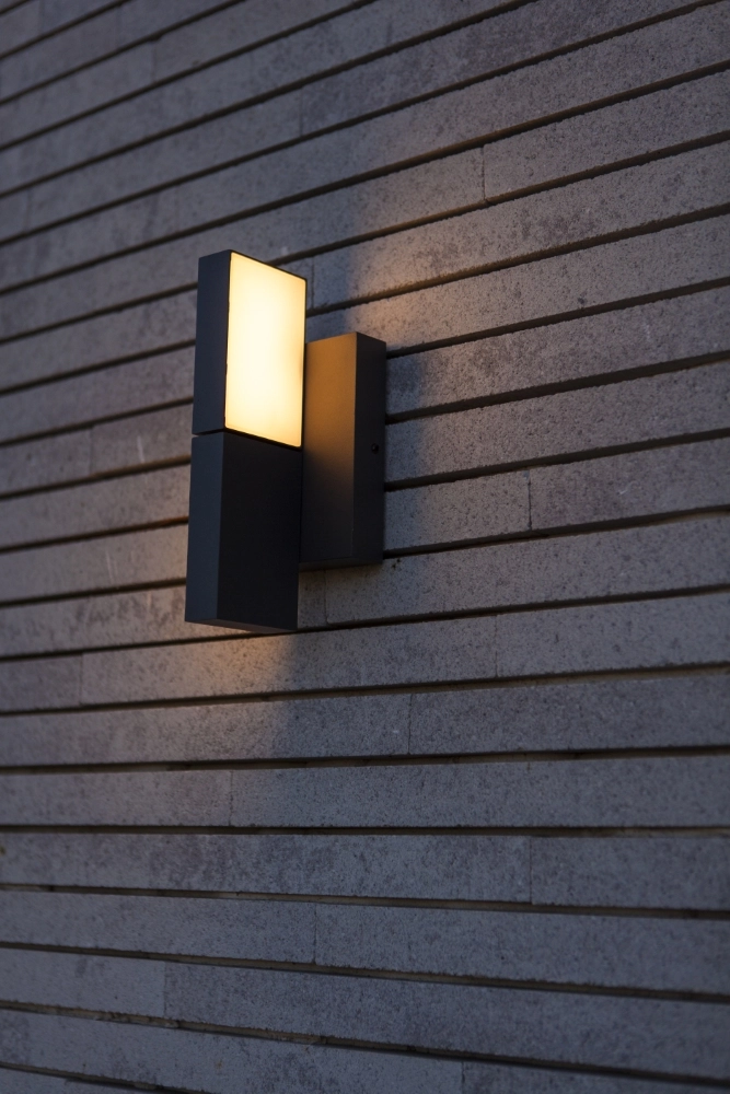 Unique wall lamp Twisto grey Lutec 6939412018157