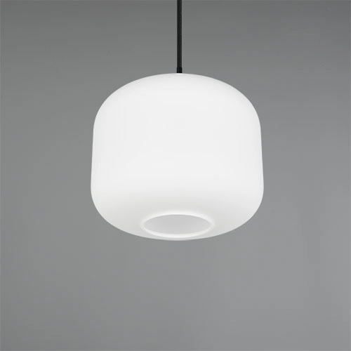 Pendant lamp Signe white Ø 25cm Trio 4017807686739