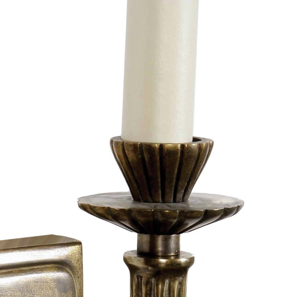 Antique candlestick Hampton candle - polished gold (pbul) Limehouse