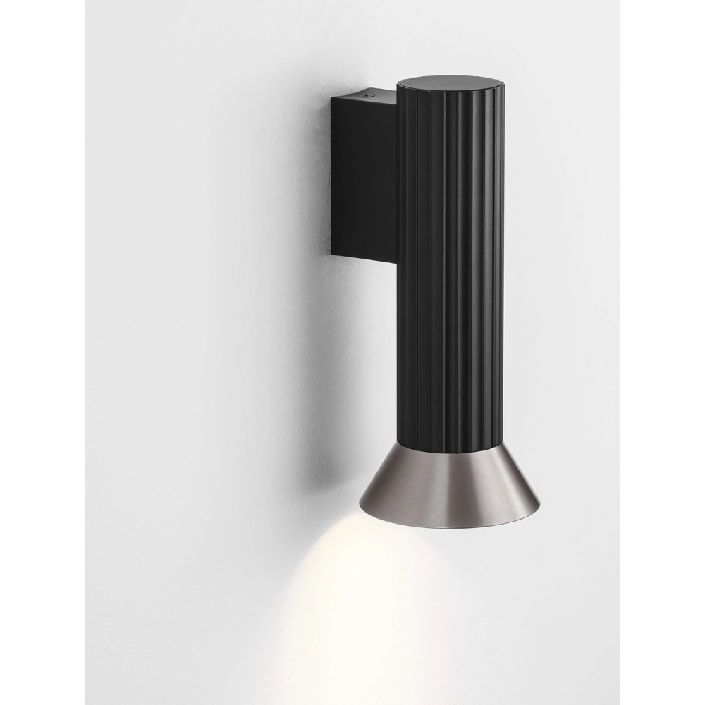 Wall spotlight Luvia black with bronze Lyora 5212017475565