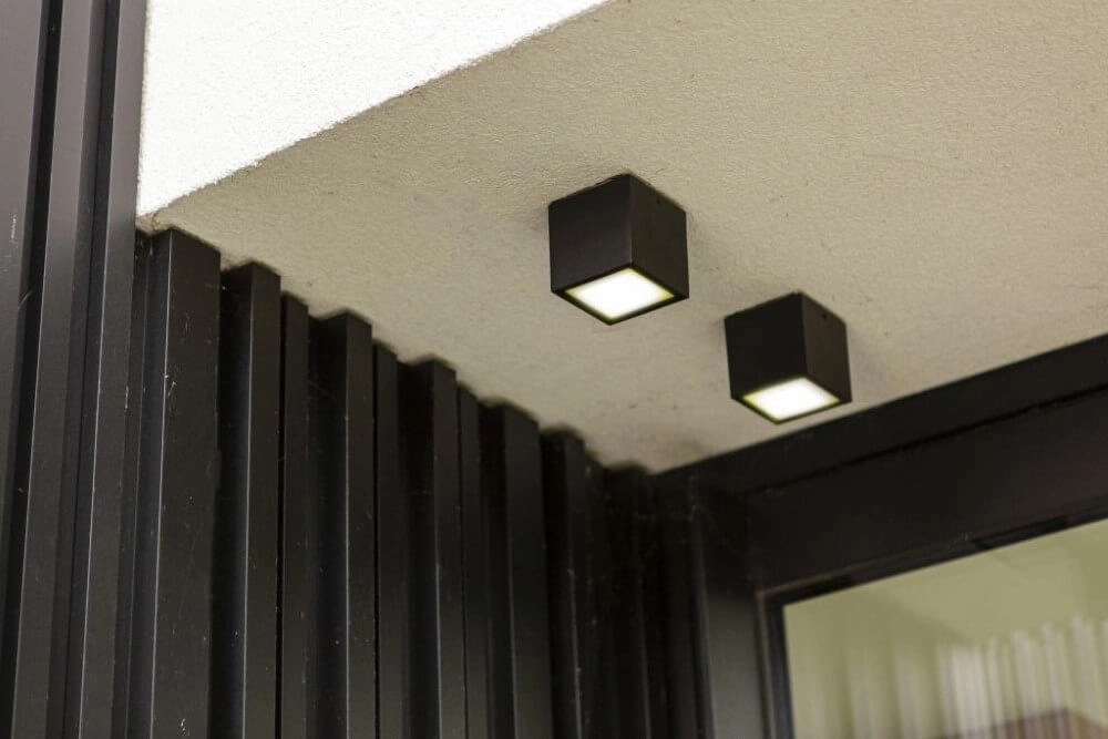 Ceiling lamp Gemini black Lutec 6939412014555