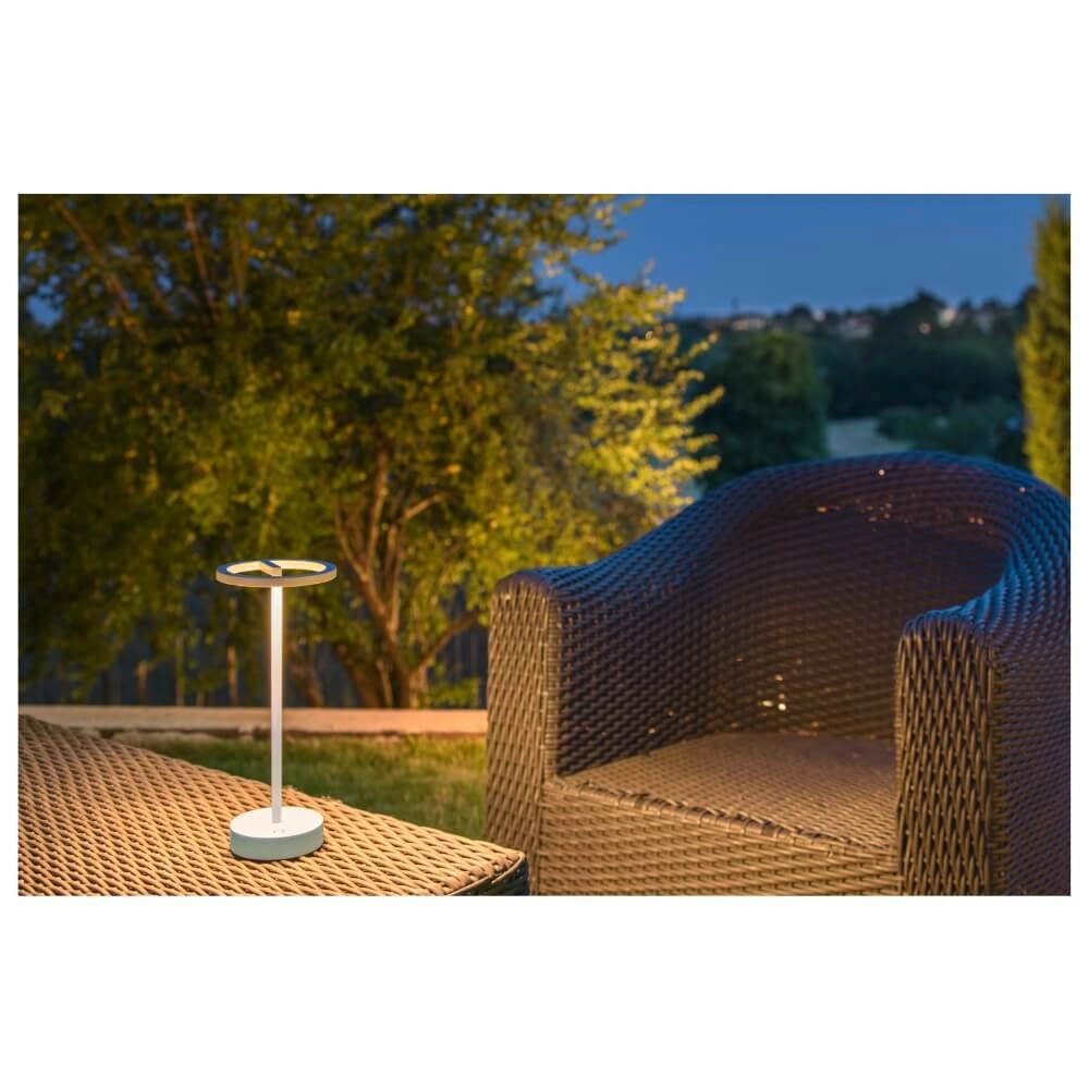Outdoor table lamp Vinolina One White - rechargeable SLV 4024163276320