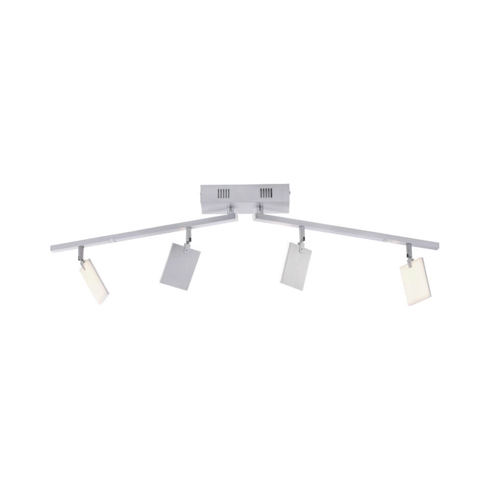 Ceiling lamp Pure Mira 4-light aluminum Paul Neuhaus 4012248358870