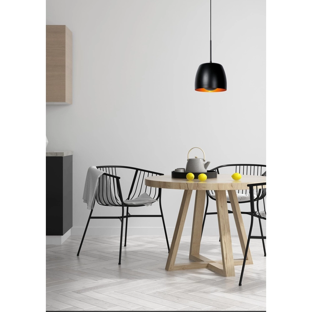 Pendant lamp Nolan Ø 24cm black Lucide 5411212302878