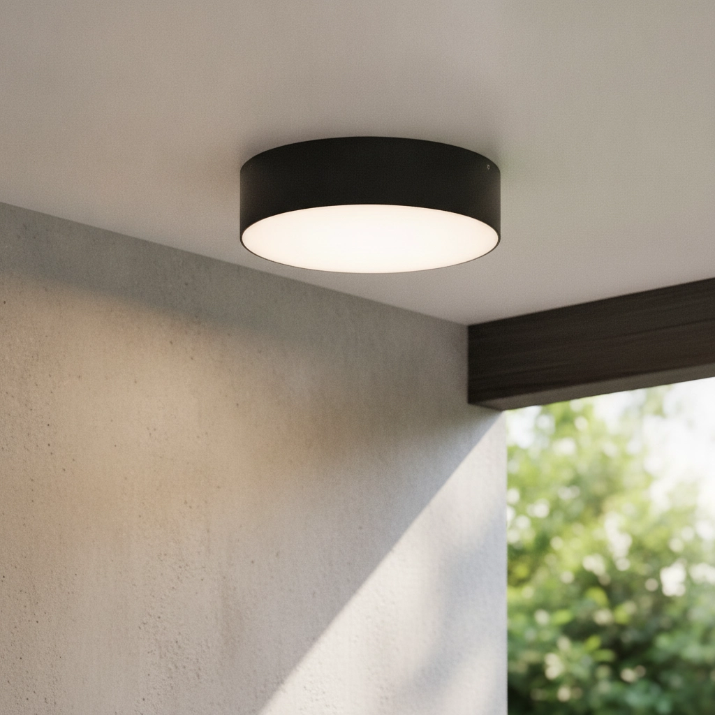 Round ceiling lamp Judi Ø 21cm anthracite