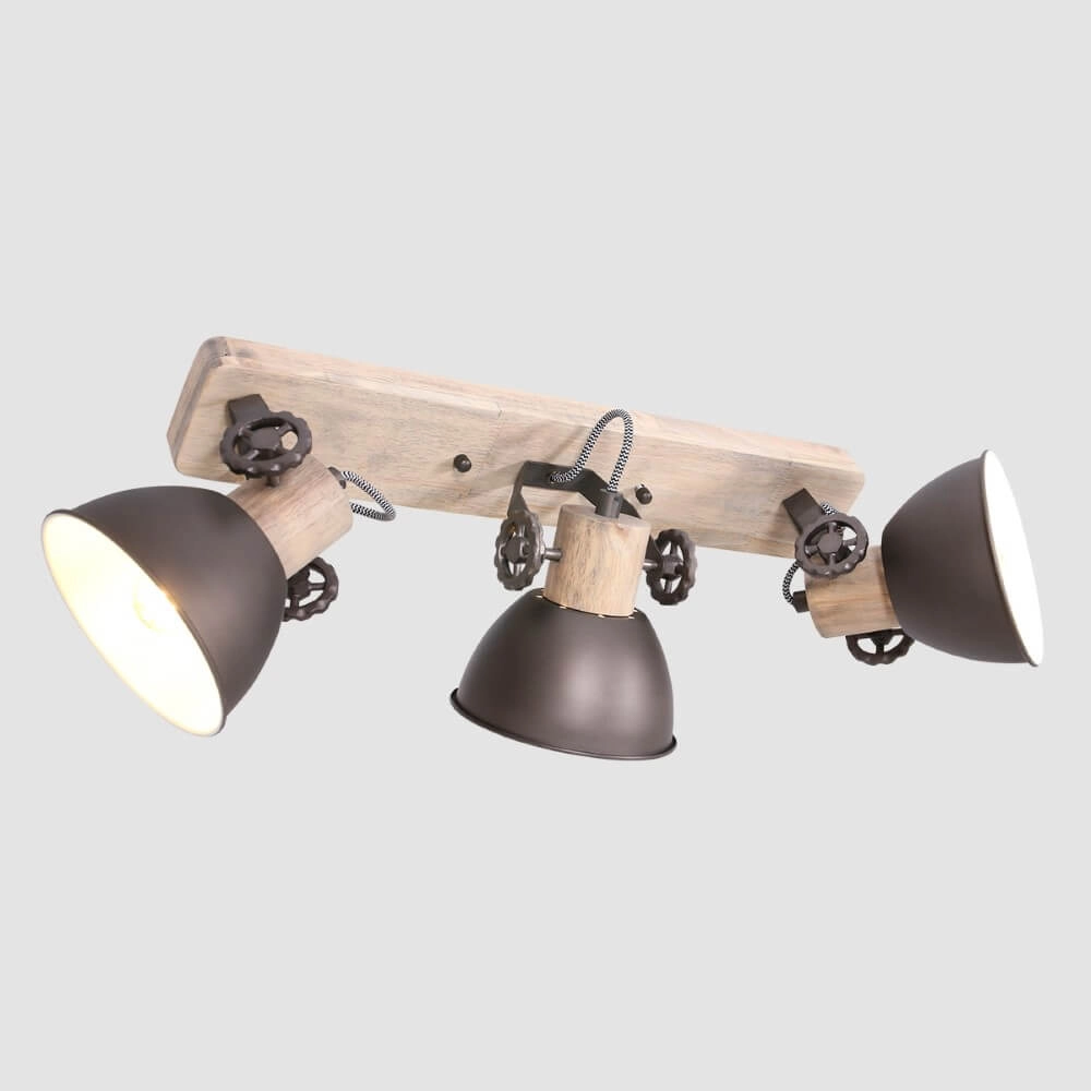 Anthracite surface-mounted spotlight Gearwood Steinhauer 8712746129243