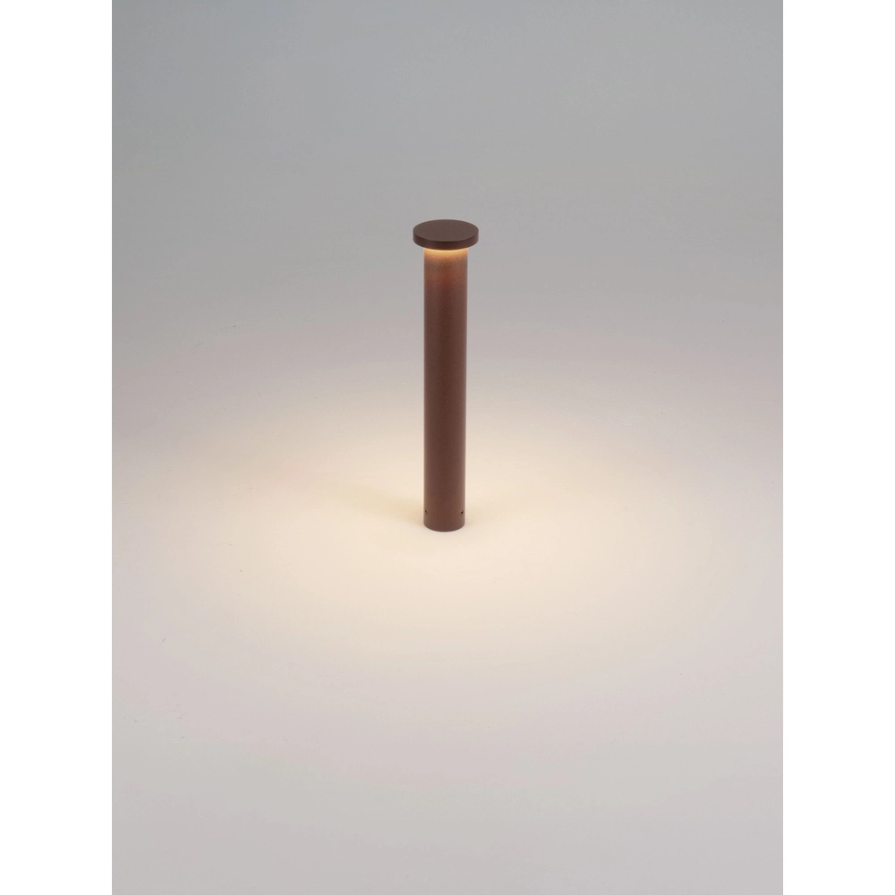 Modern path lighting Bast rust brown 45cm - 3000K Lyora 5212017497666