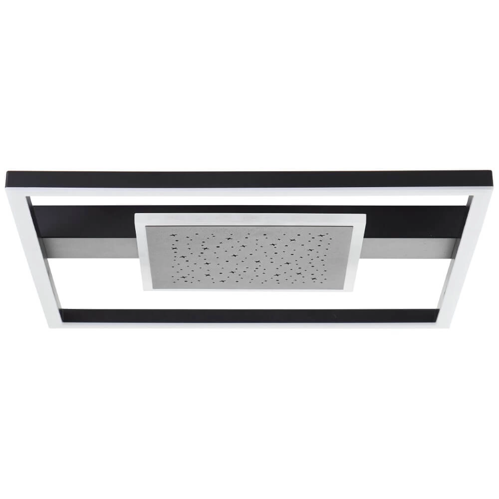 Square ceiling lamp Reno Design 37 x 37cm Brilliant 4004353428371