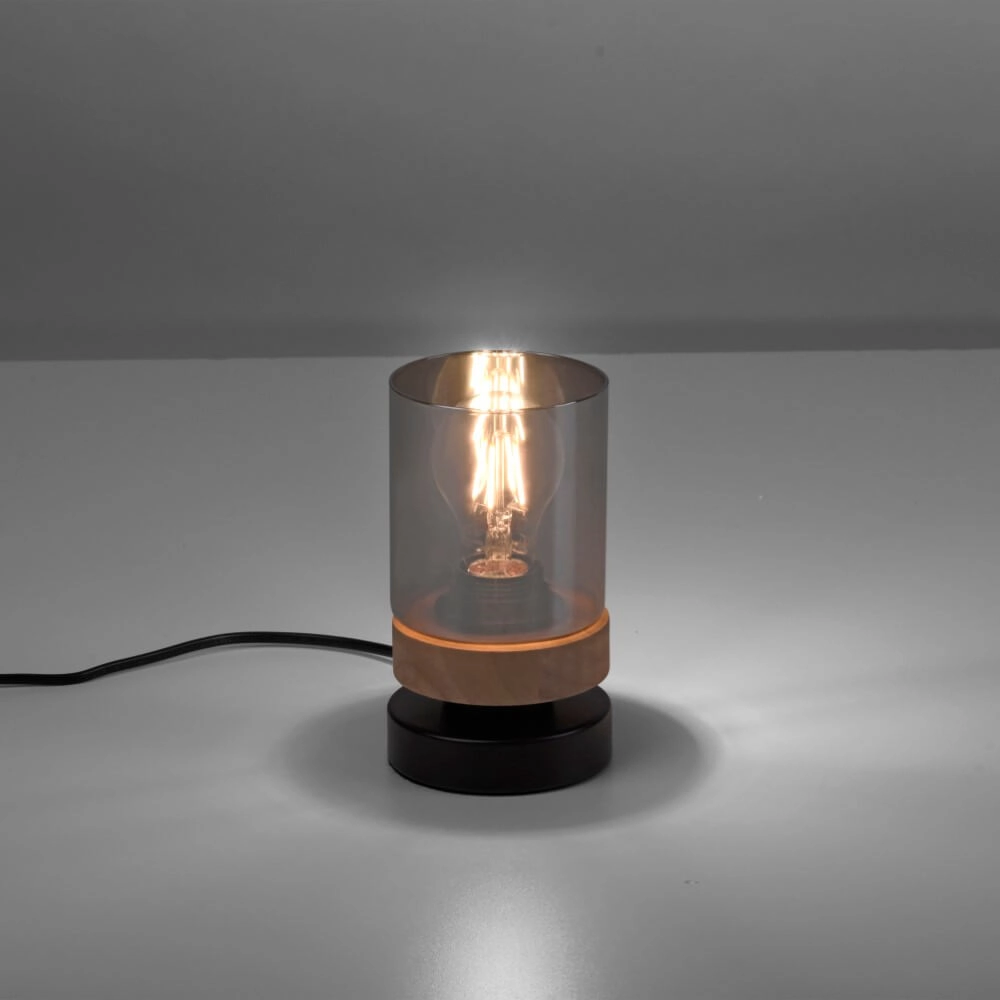 Table lamp Pasqual black Just Light 4043689986087