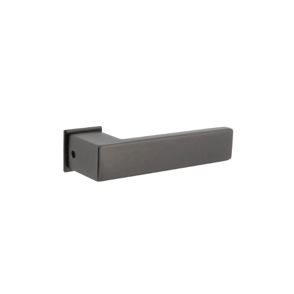 Door handle Amsterdam small rosette anthracite