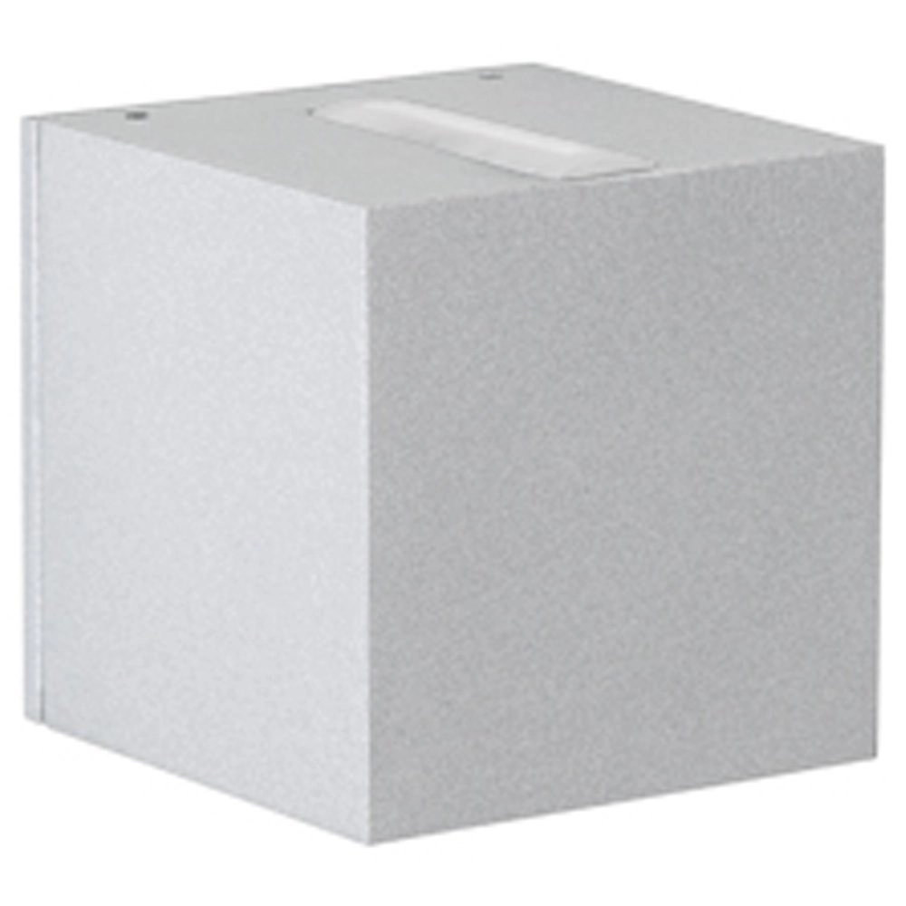 Square Led wall lamp Zenn 10.5cm - gray