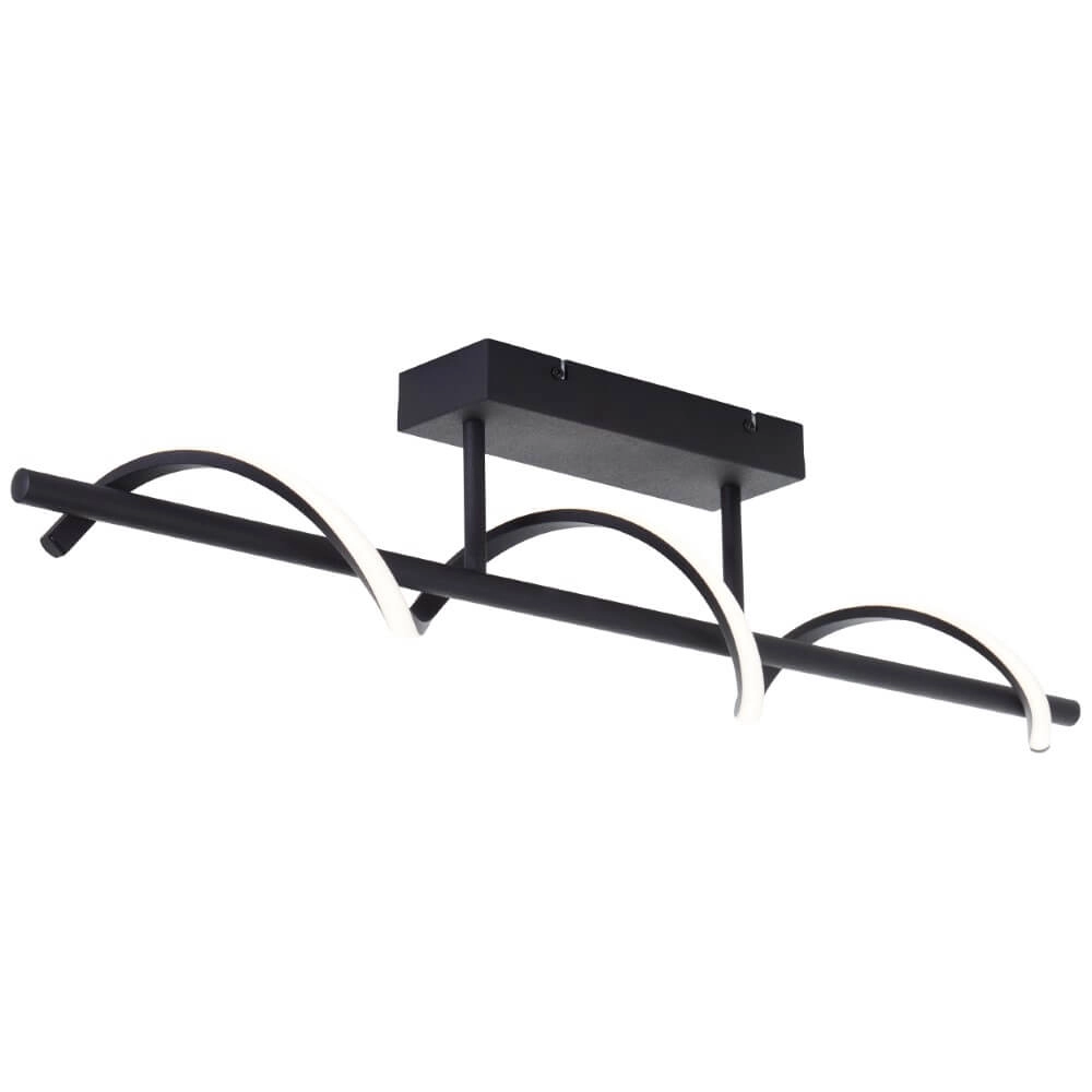 Design ceiling lamp Eunice black Brilliant 4004353425493