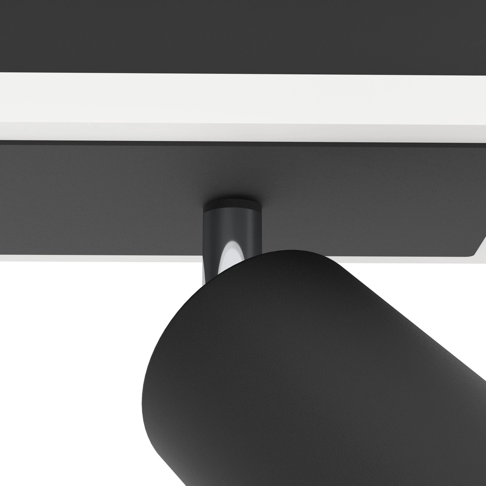Led ceiling spot Rimbocchi 1 2L - black - orientable Eglo 9008606316557