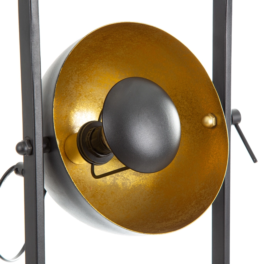 Floor lamp Ole black with gold Globo 9007371519422