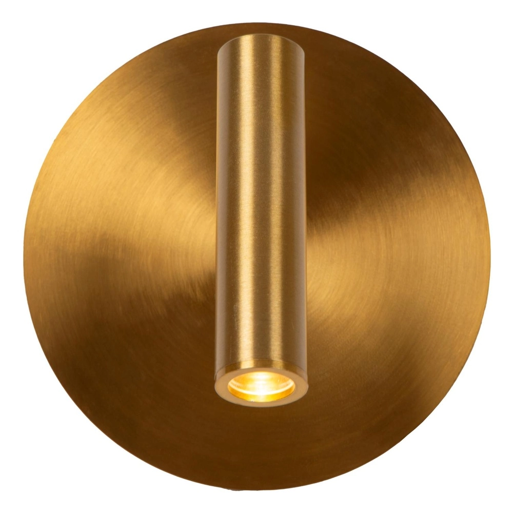 Magnetic wall light Jolijn Rechargeable Gold Bedside Lamp Lucide 5411212771346
