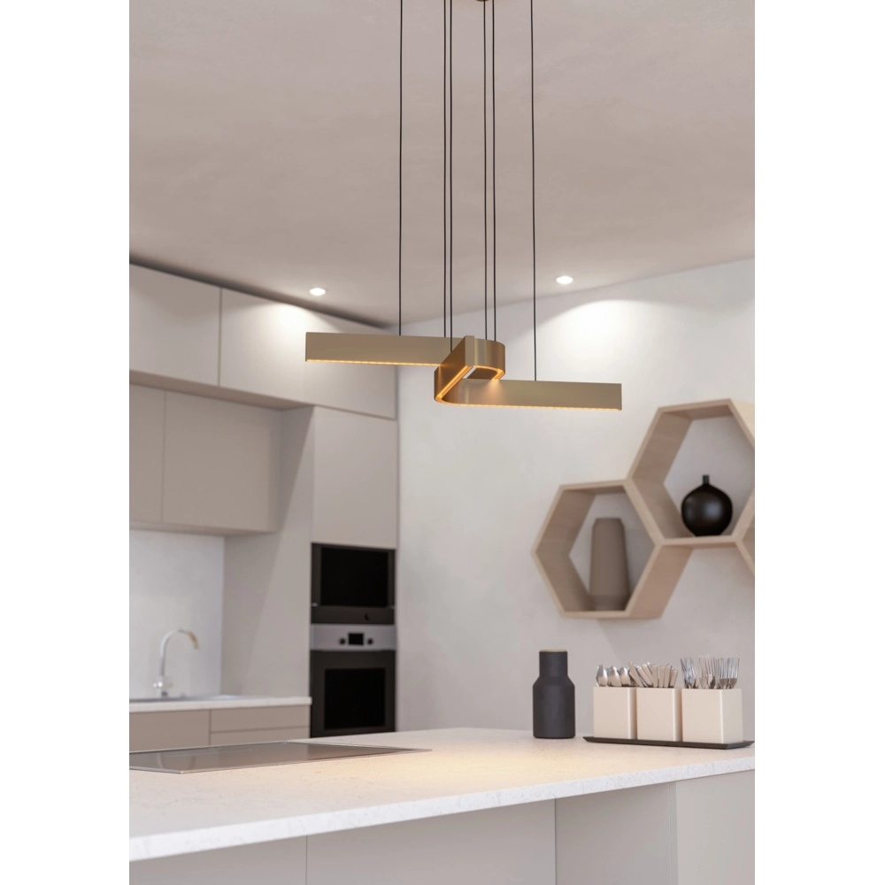 Design pendant lamp Folcino-Z Copper Bronze Eglo 9008606360284