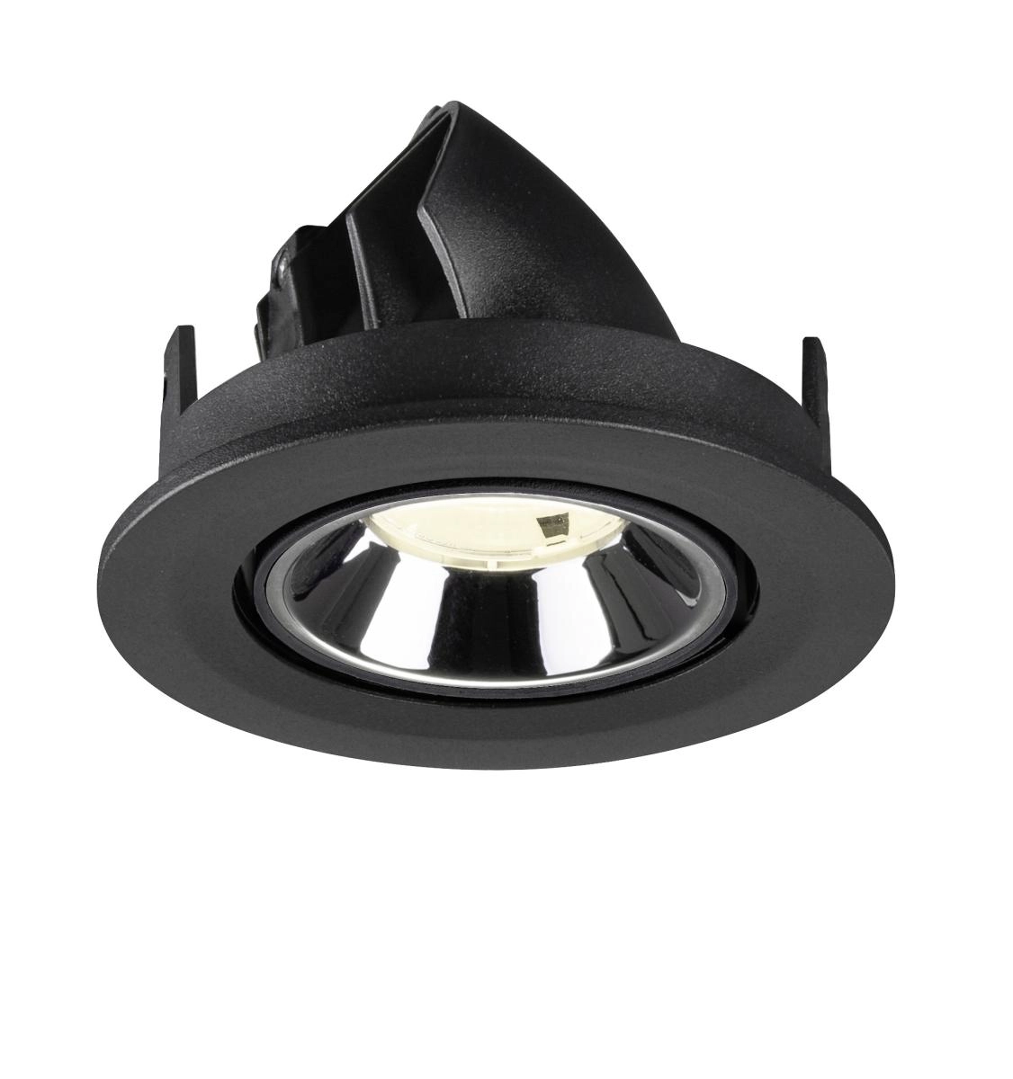 Recessed spotlight Numinos Gimble S black/chrome 4000K - 20deg SLV 4024163313377