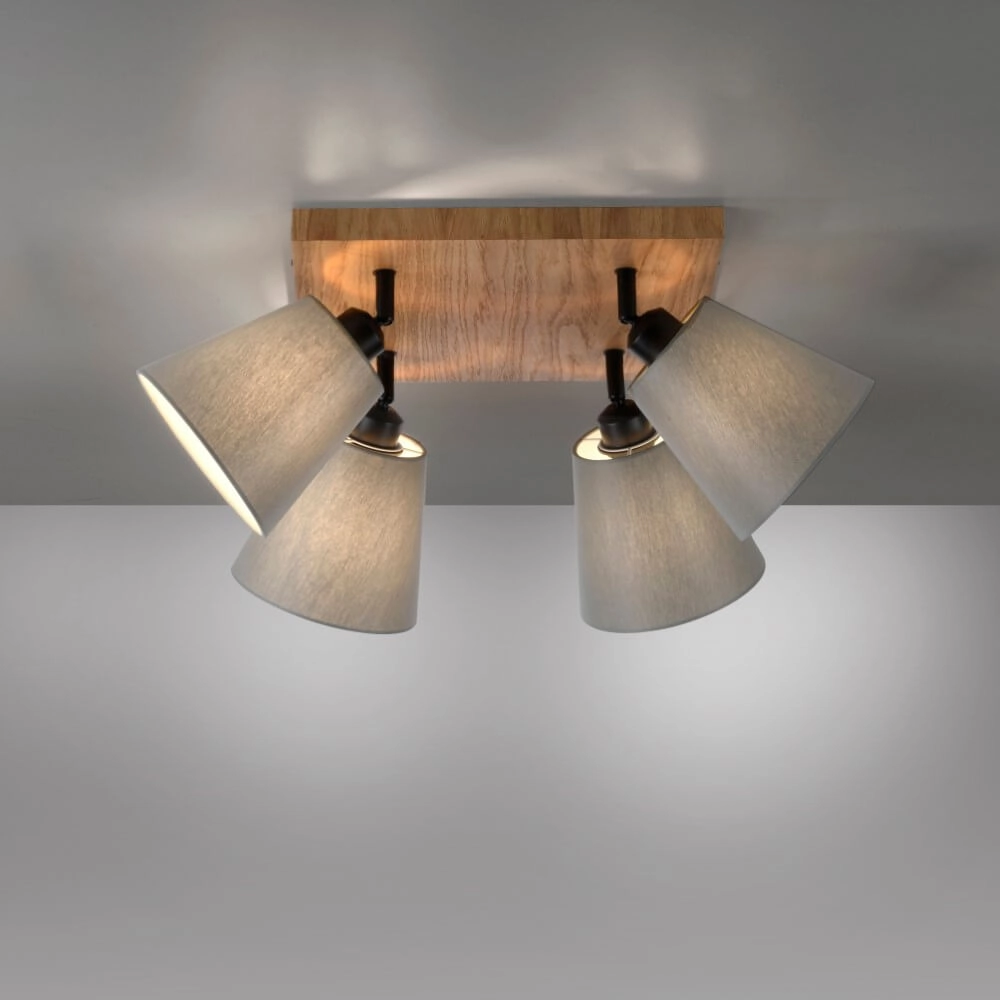 Ceiling lamp Green Michel 4-light Just Light 4043689995058