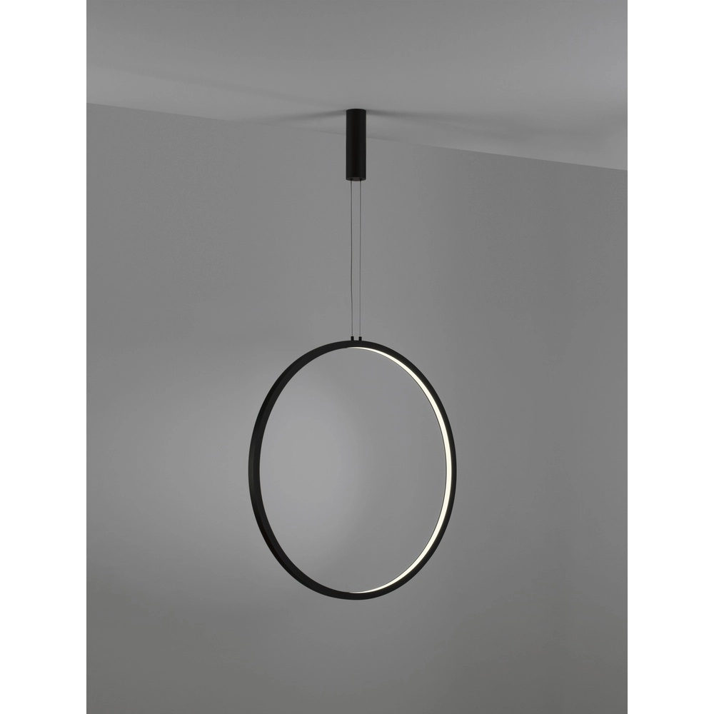 Round pendant lamp Change Ø 80.7cm black