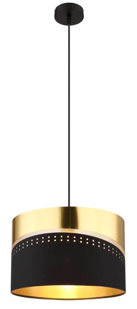 Pendant lamp Or black with gold