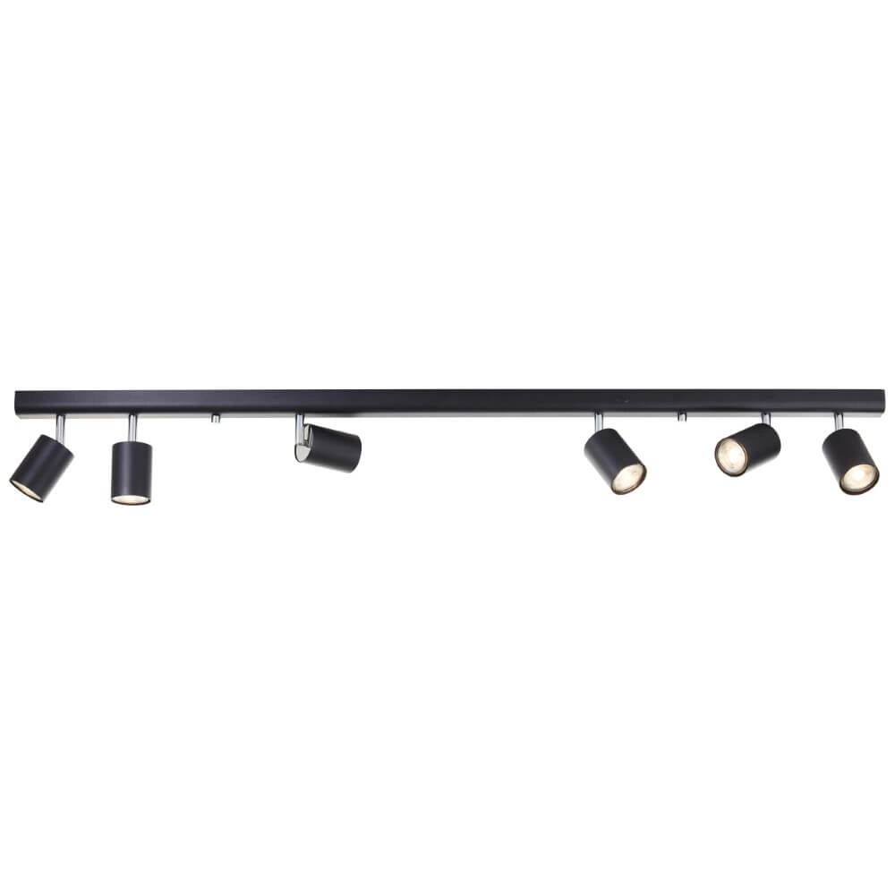 6-light ceiling lamp Different Design black Brilliant 4004353435294