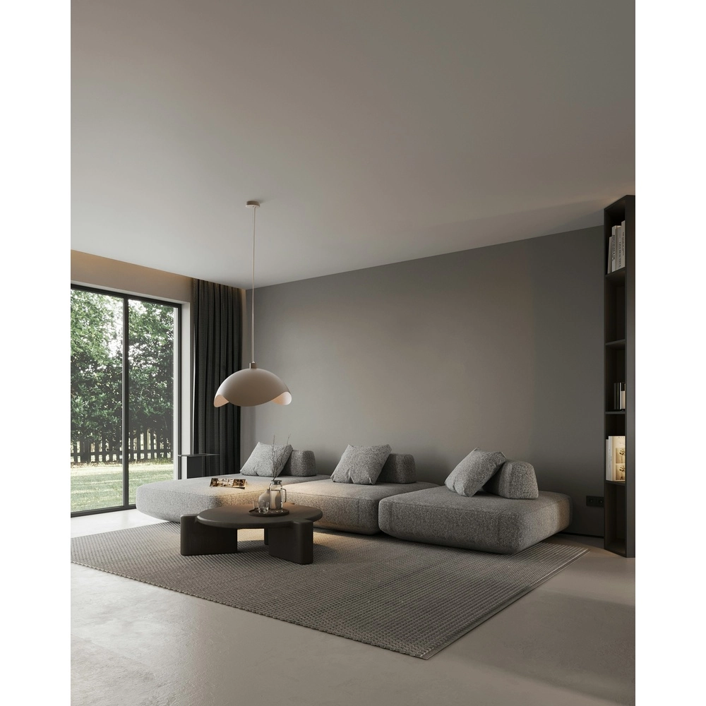 Design pendant lamp Volta Ø60cm - wavy - sand Masterlight 8718121390147