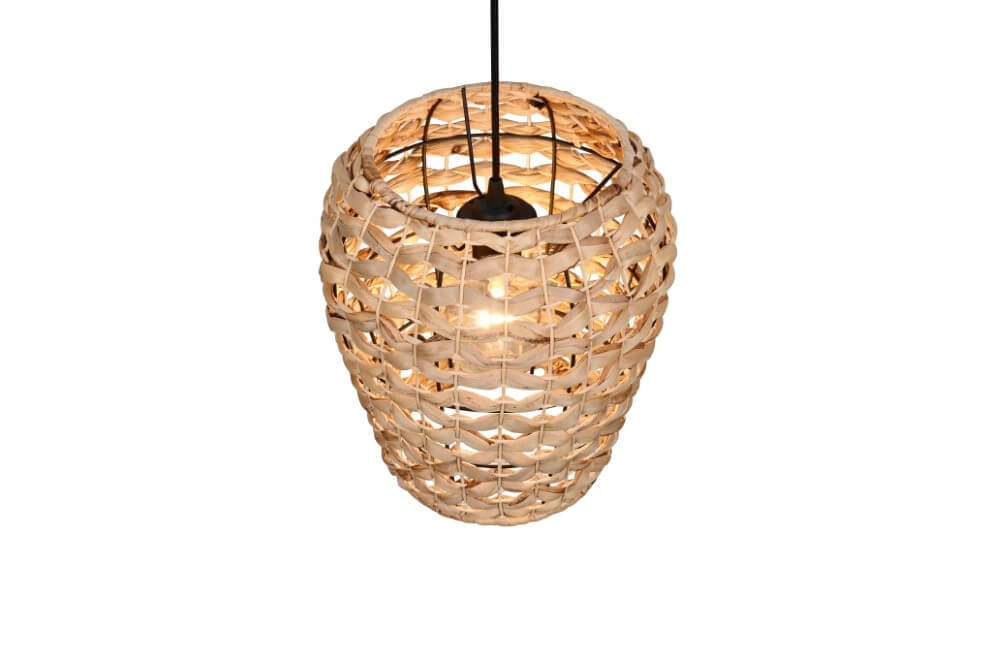 Country Pendant Lamp Jean Ø 29cm rattan Trio 4017807637670