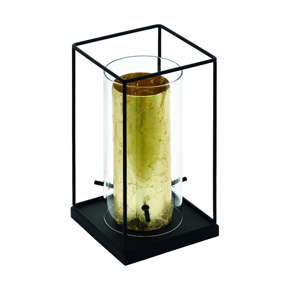 1-light pendant lamp Loncino 1 black with gold