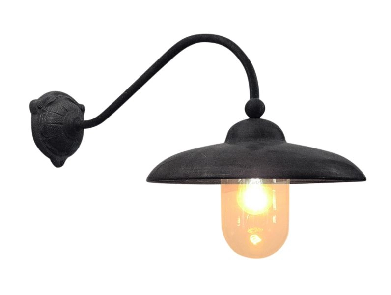 Outdoor lamp rural Lucce lead grey