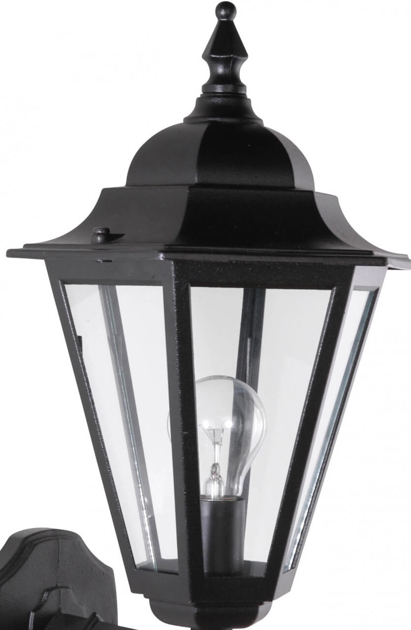 Wall lamp classic Teccia Up 50cm black Franssen 8019093023034
