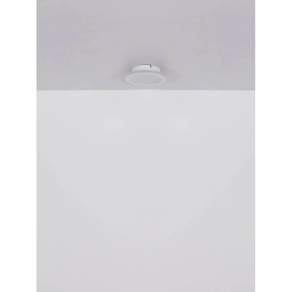 Ceiling lamp Lamela Ø 22.5cm white Globo 9007371458615