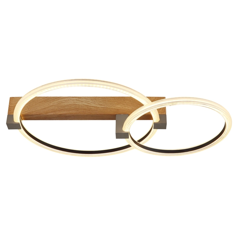 Ceiling lamp Fletcher Design wood Globo 9007371583294
