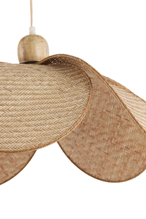 Pendant lamp Lavrio brown Ø 48cm Light & Living 8717807743116