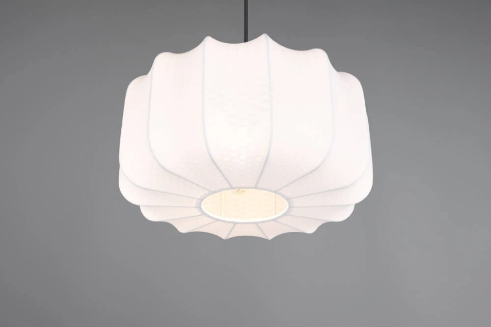 White design pendant lamp Madleine Ø 40cm Trio 4017807638226