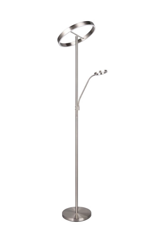 Design reading lamp Willis Stainless Steel - 180cm Trio 4017807618129